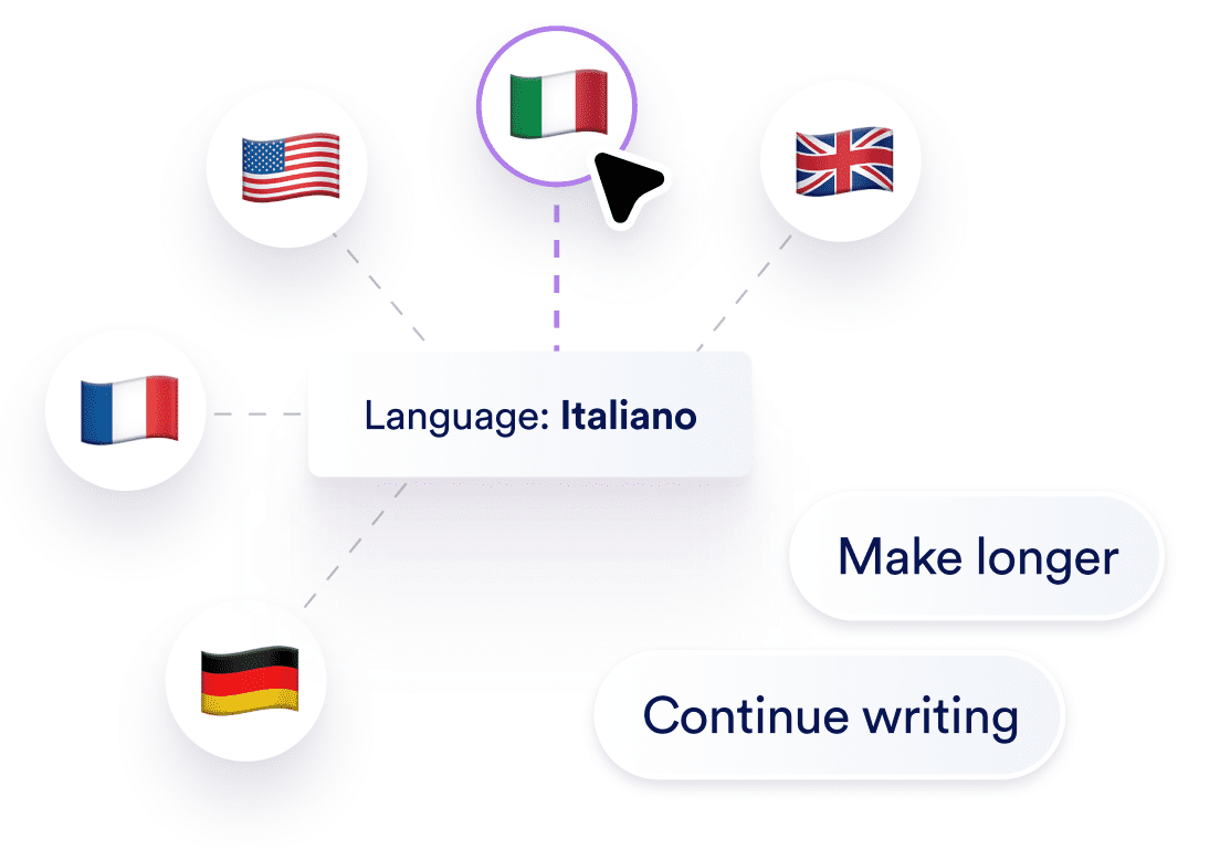 Choose language & tone