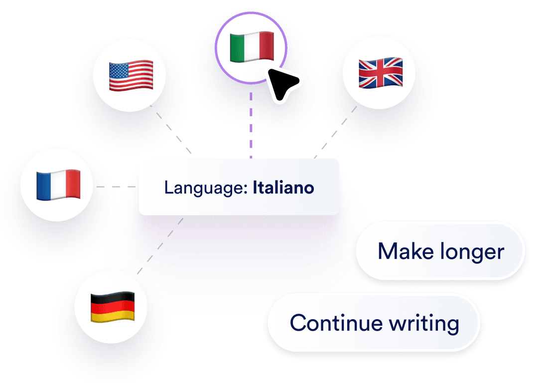 Choose language & tone