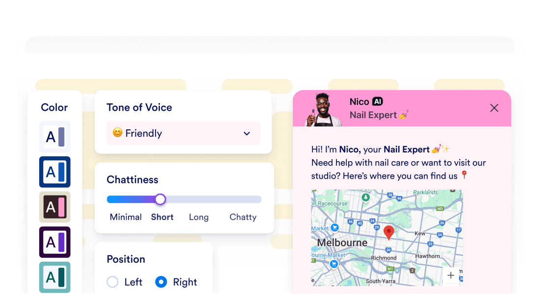 Matches your brand perfectly
