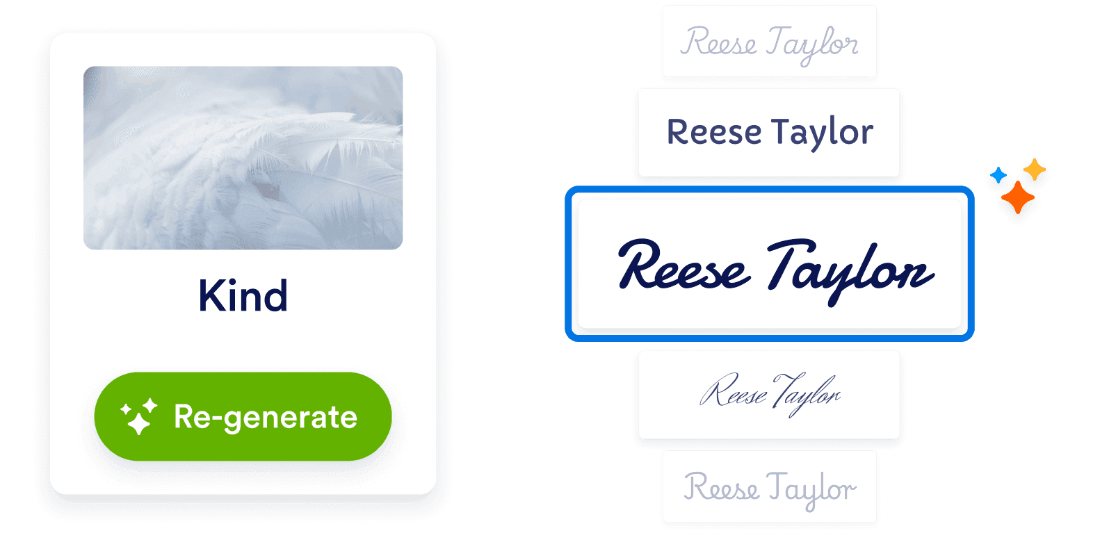 Generate with a style