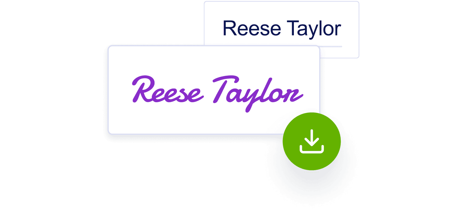 Download your signature<