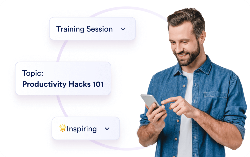 Create speeches instantly with simple inputs
