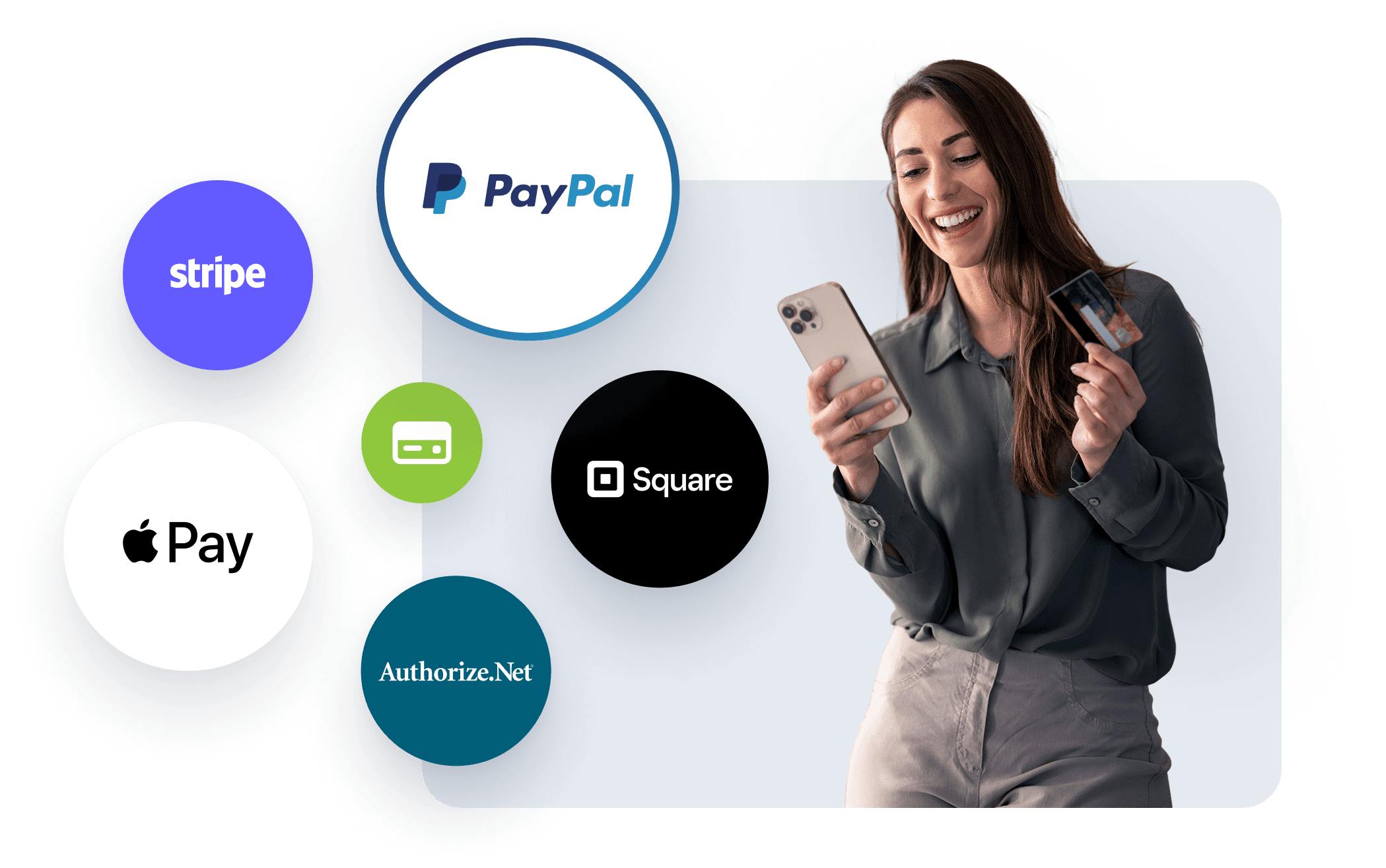 Flexible payment options built in