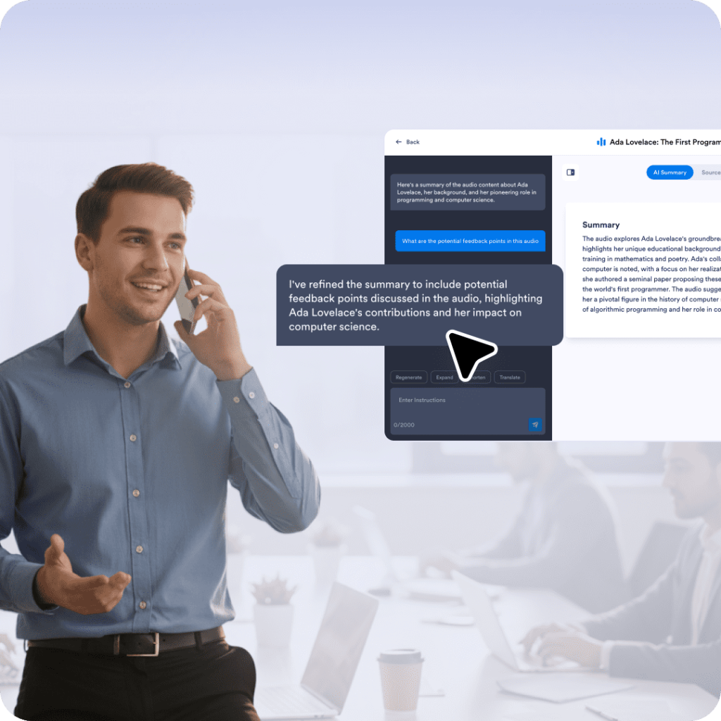 User research and feedback calls