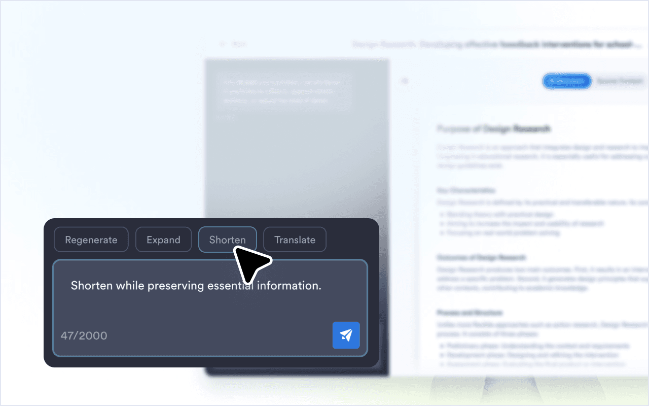 Customize your summary settings 
