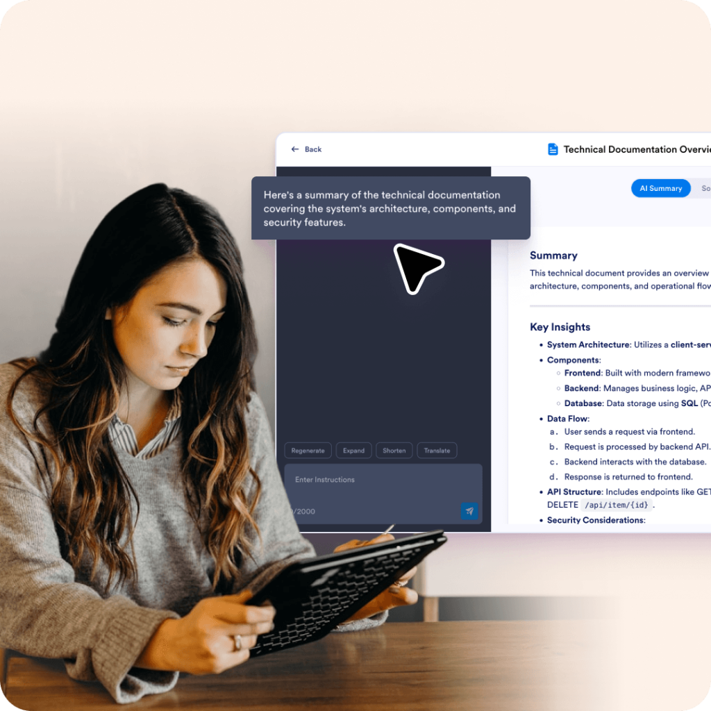 Technical documents and specs