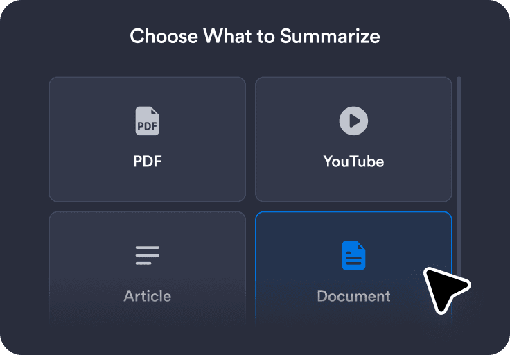 Describe your process