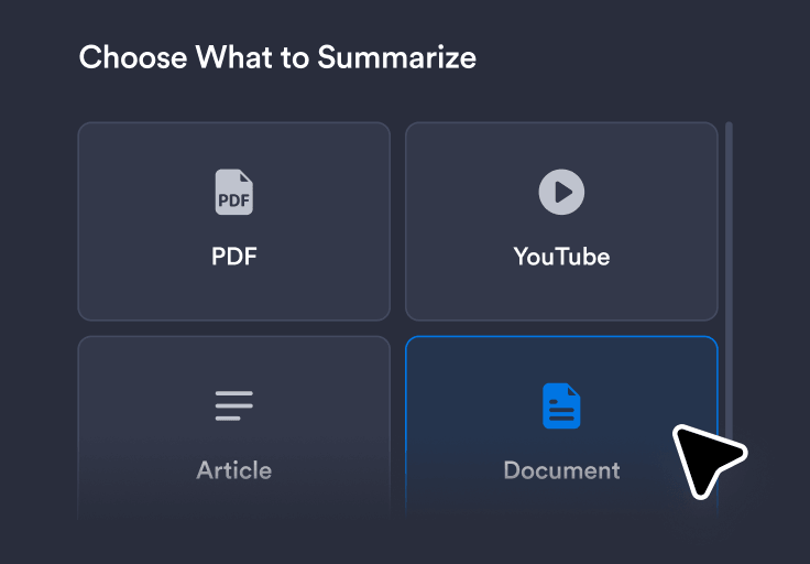 Describe your process