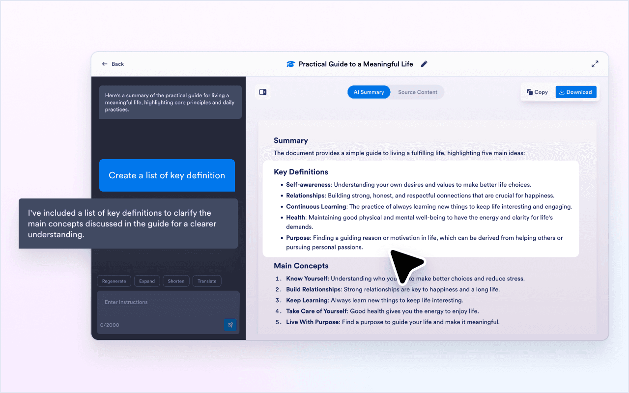 Record Lectures in Real Time