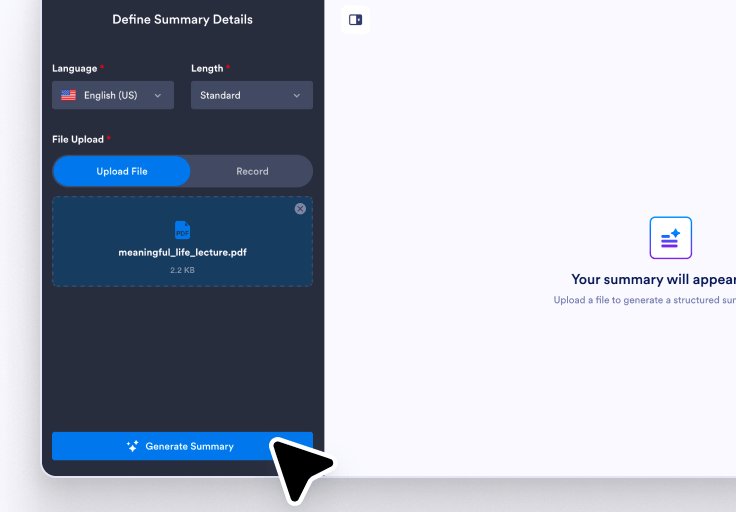 Generate and refine