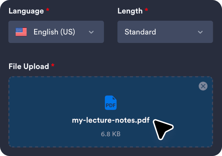 Describe your process