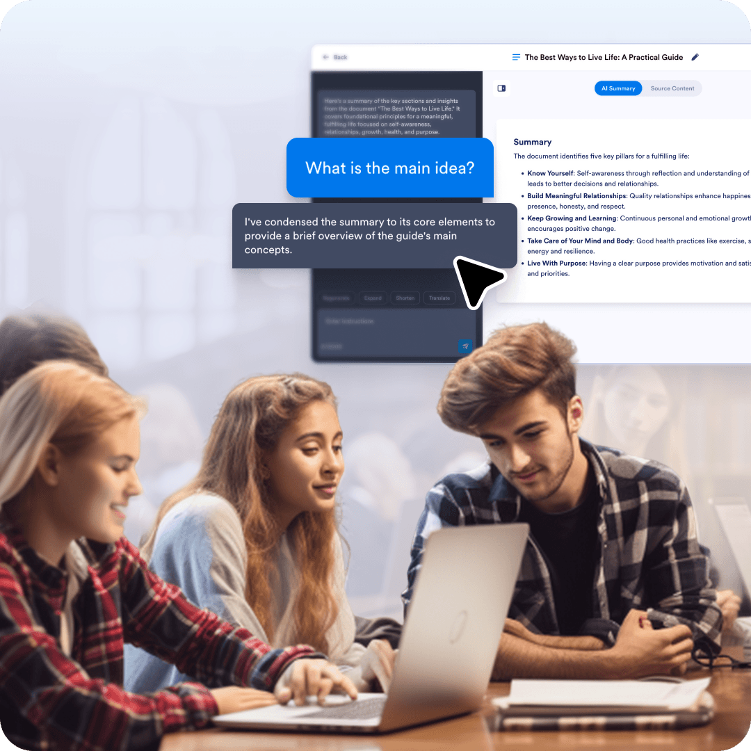 Study group sharing