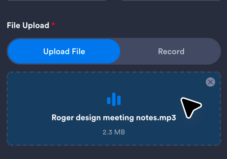 Add or record meeting content