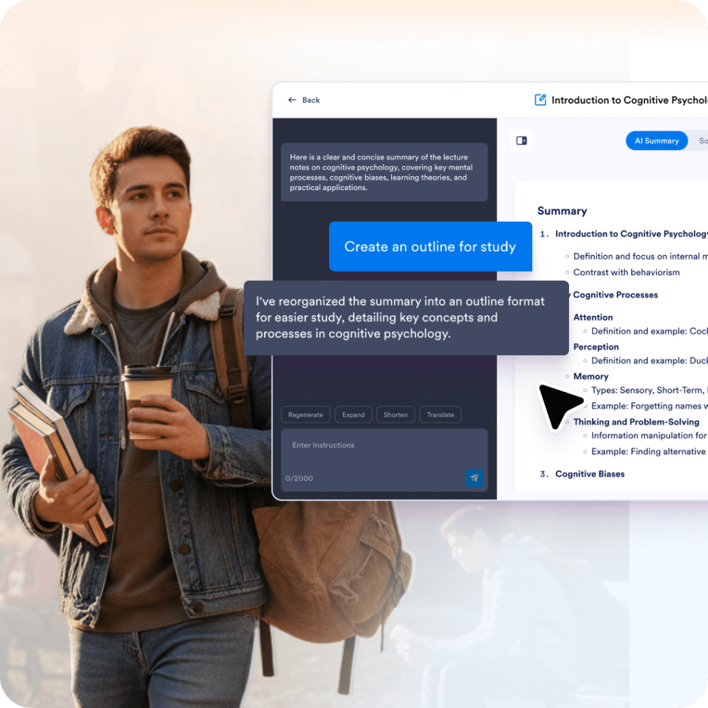 Class and lecture notes