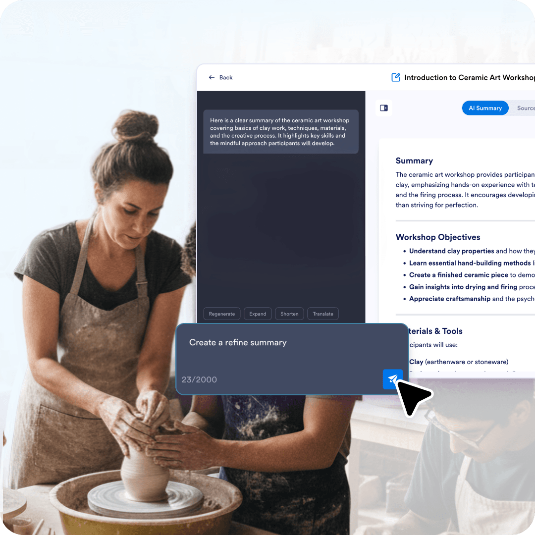 Workshop and training notes