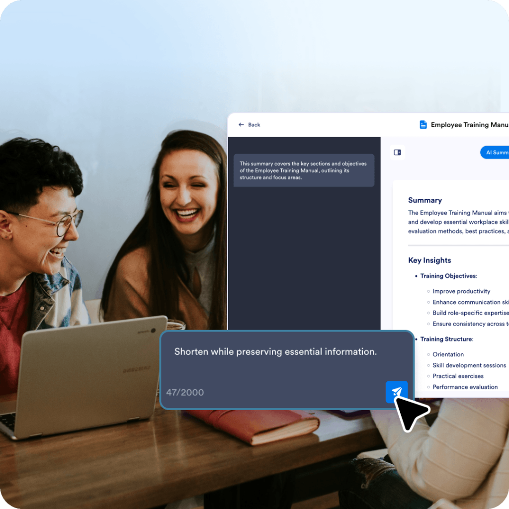 Training and onboarding PDFs