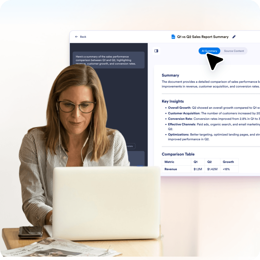 Executive or stakeholder decks