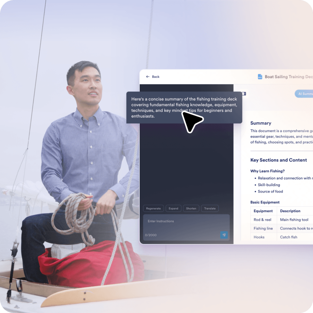 Training and onboarding slides