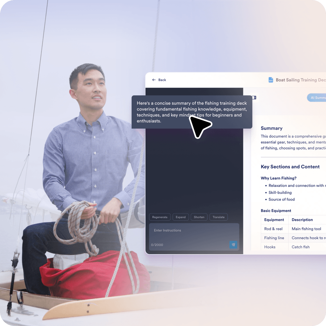Training and onboarding slides