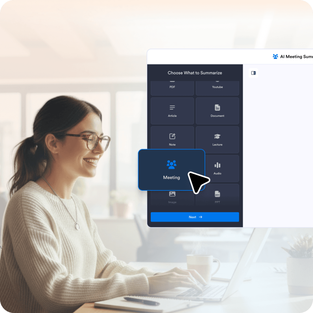 Meeting notes and transcripts