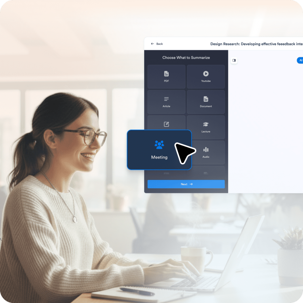 Meeting notes and transcripts