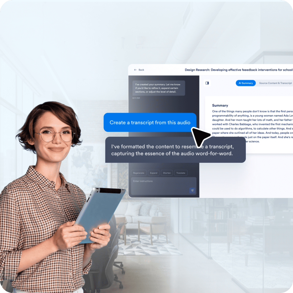 Interview recordings