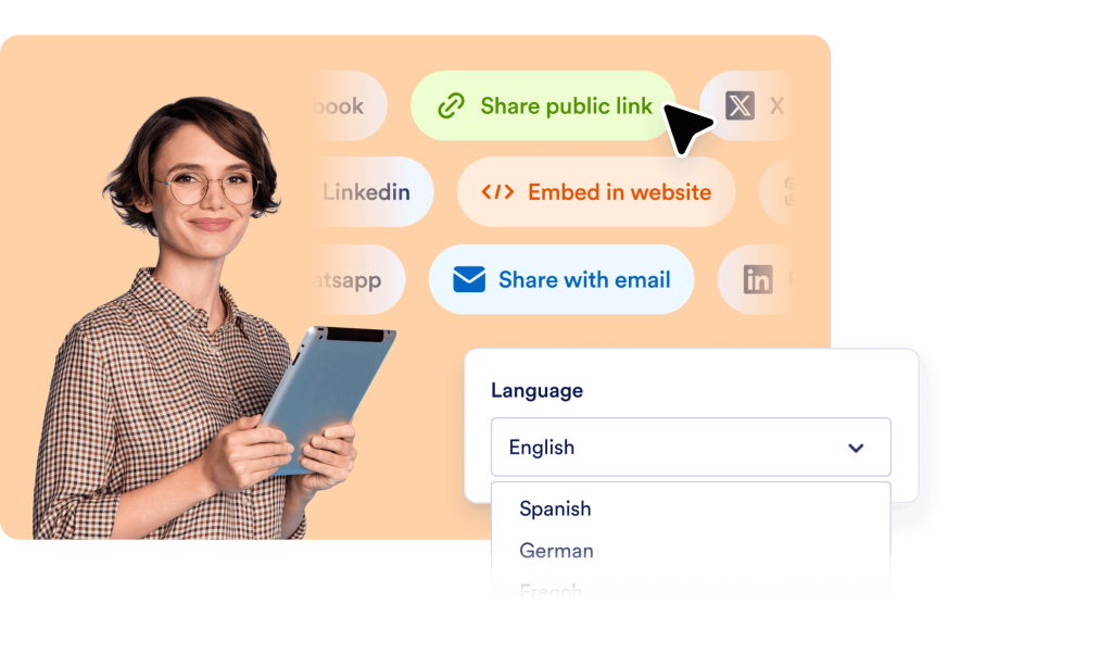 Multilingual, shareable, and always ready