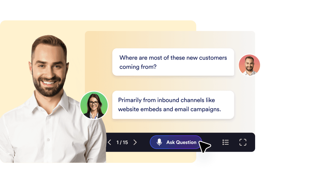 Live viewer interactions & Q&A