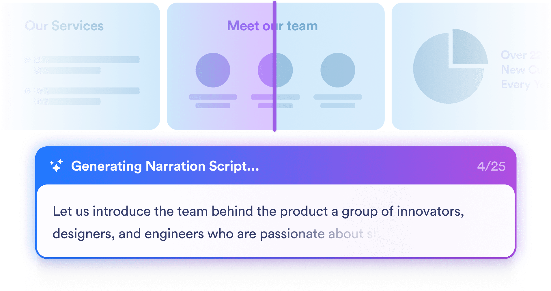 AI-generated narration