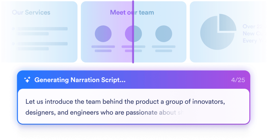 AI-generated narration