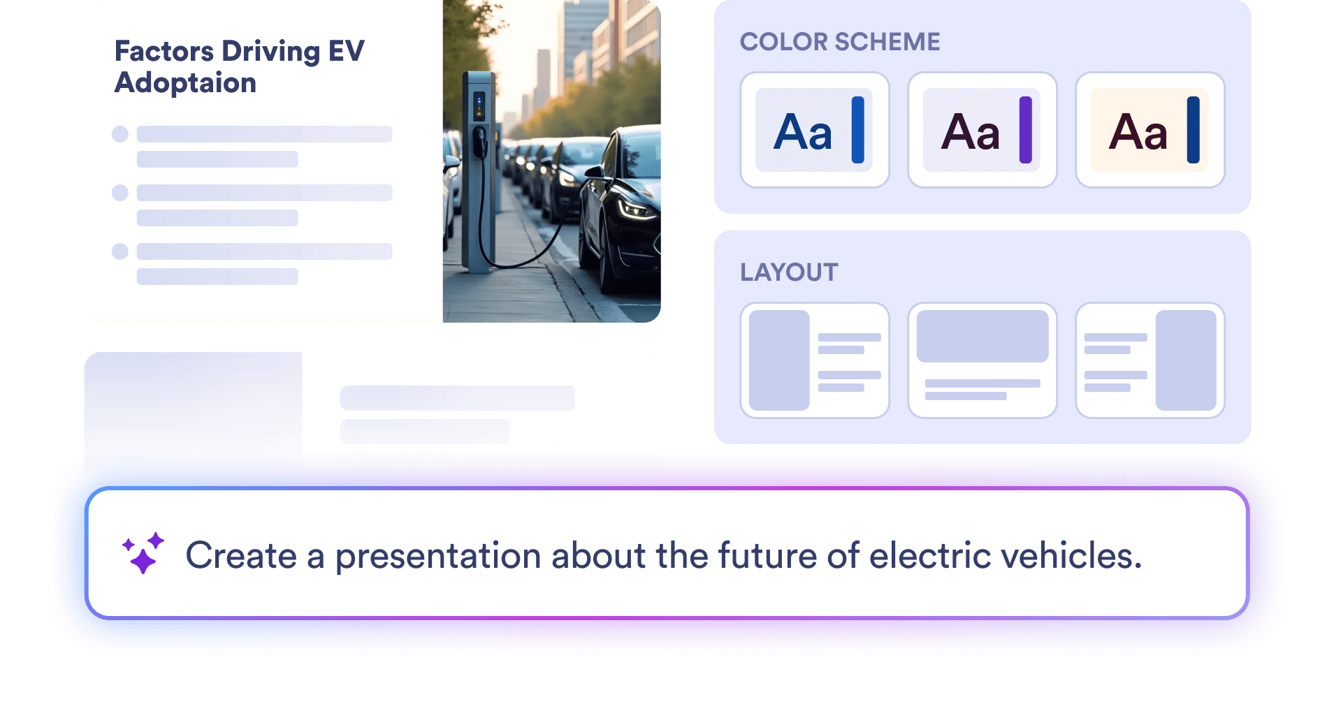 From idea to presentation