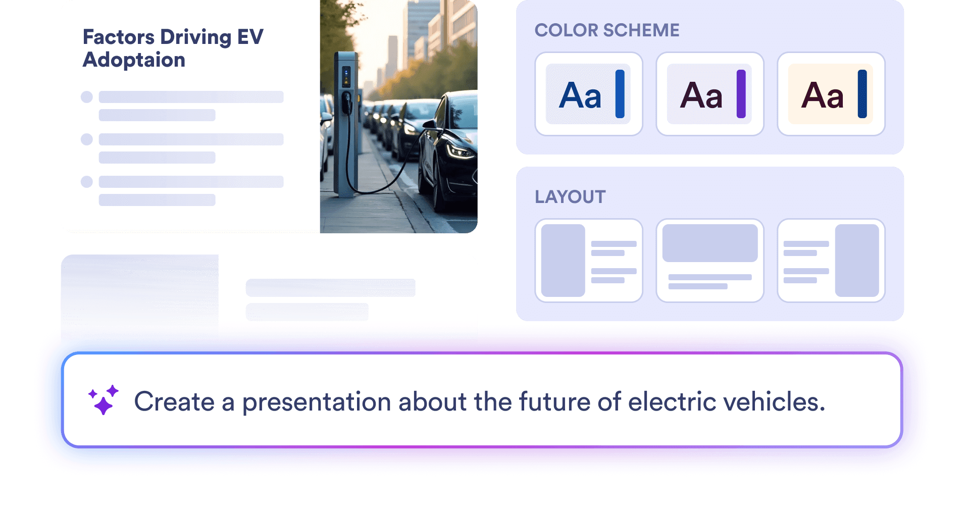 From idea to presentation