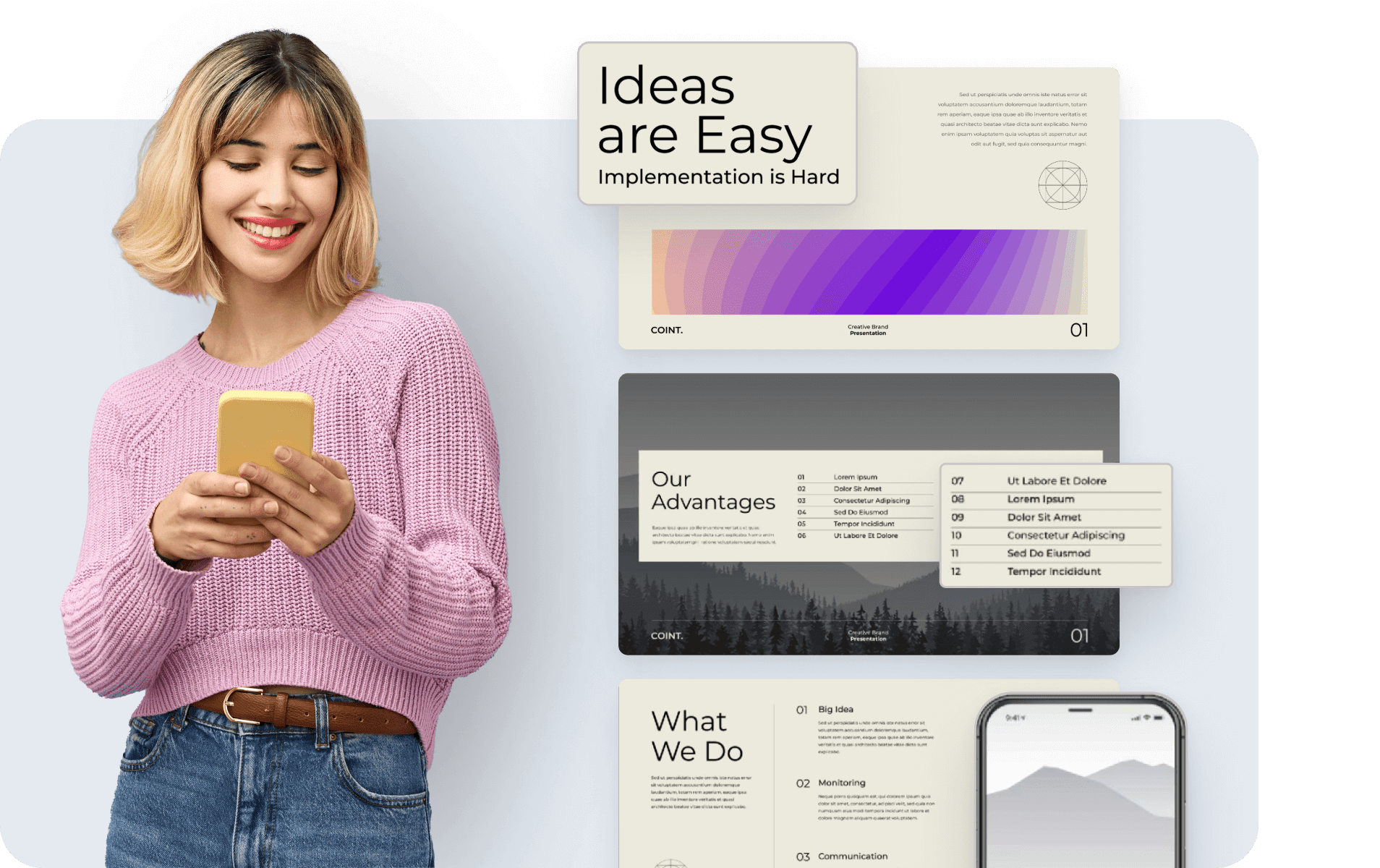 Layout and design preservation