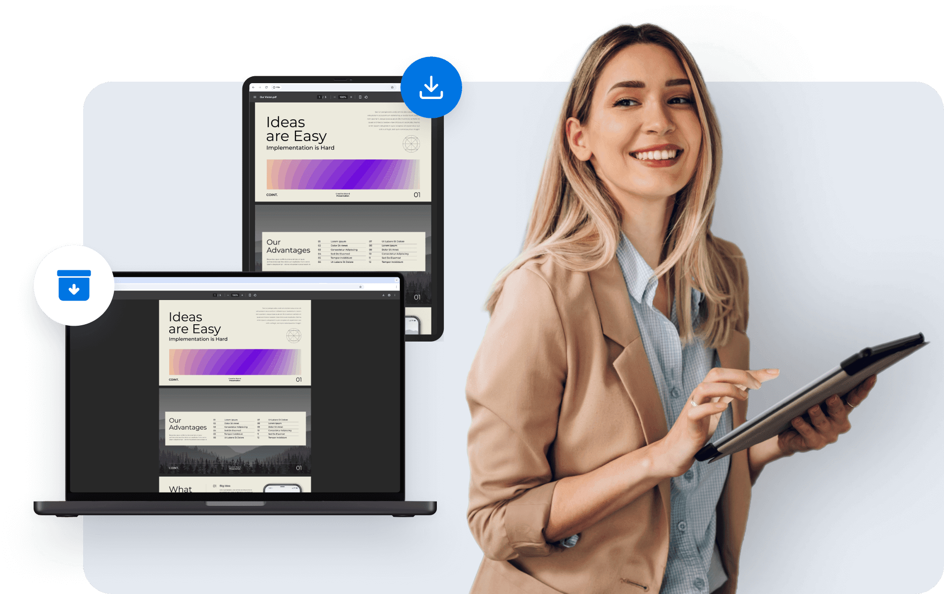 Easy sharing and archiving