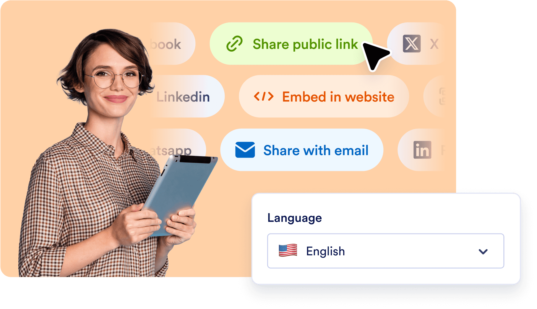 Share anywhere, access anytime