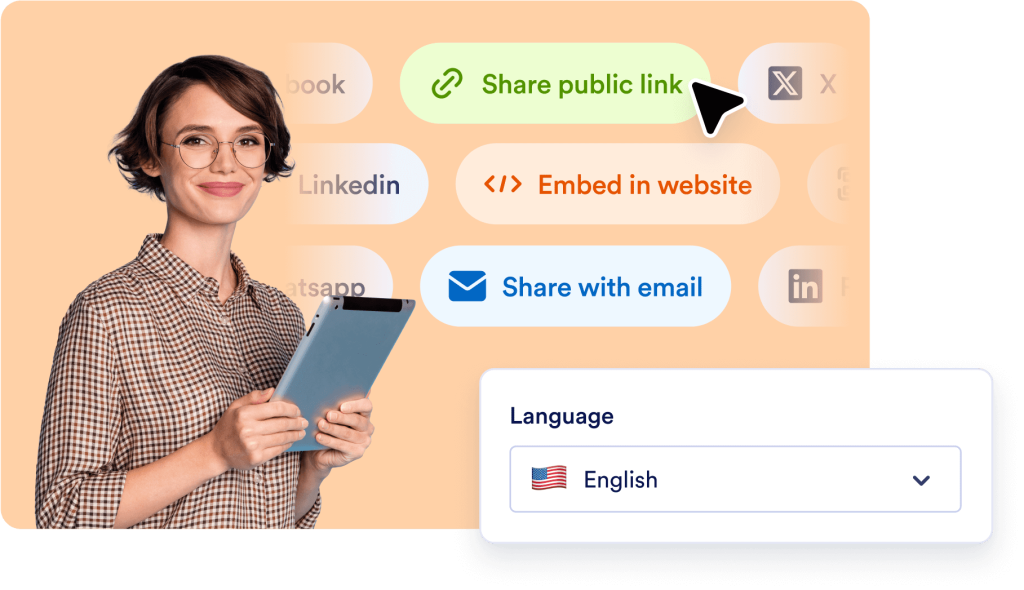 Share anywhere, access anytime