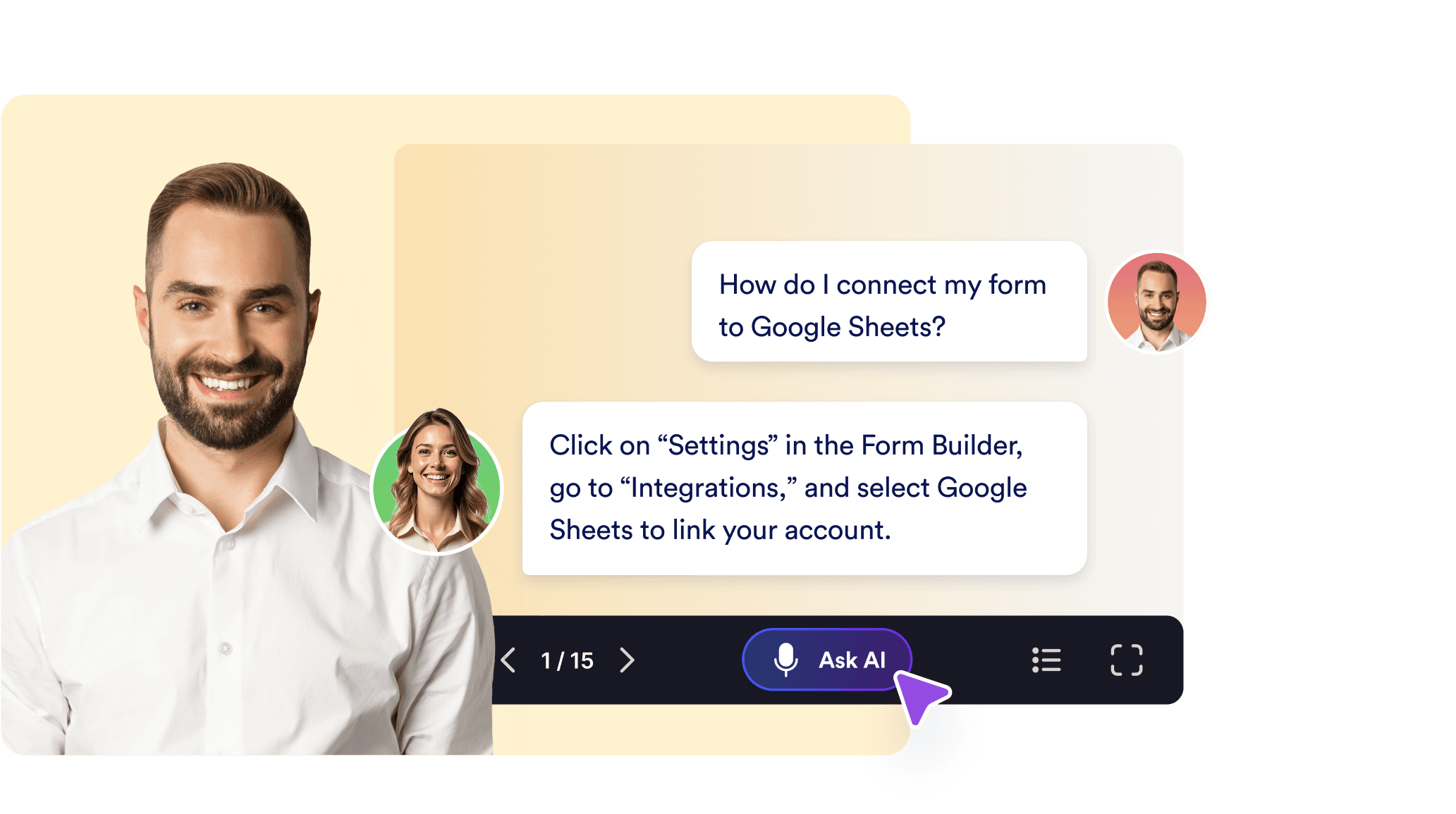 Real-time Q&A