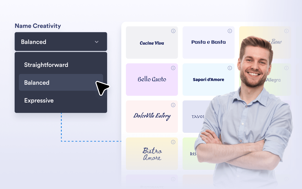 Get name ideas that match your style