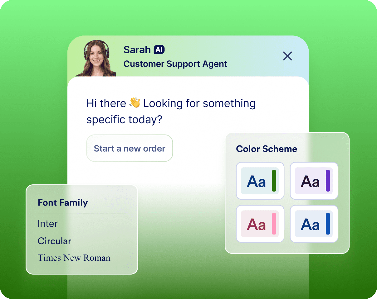 Customizable branding