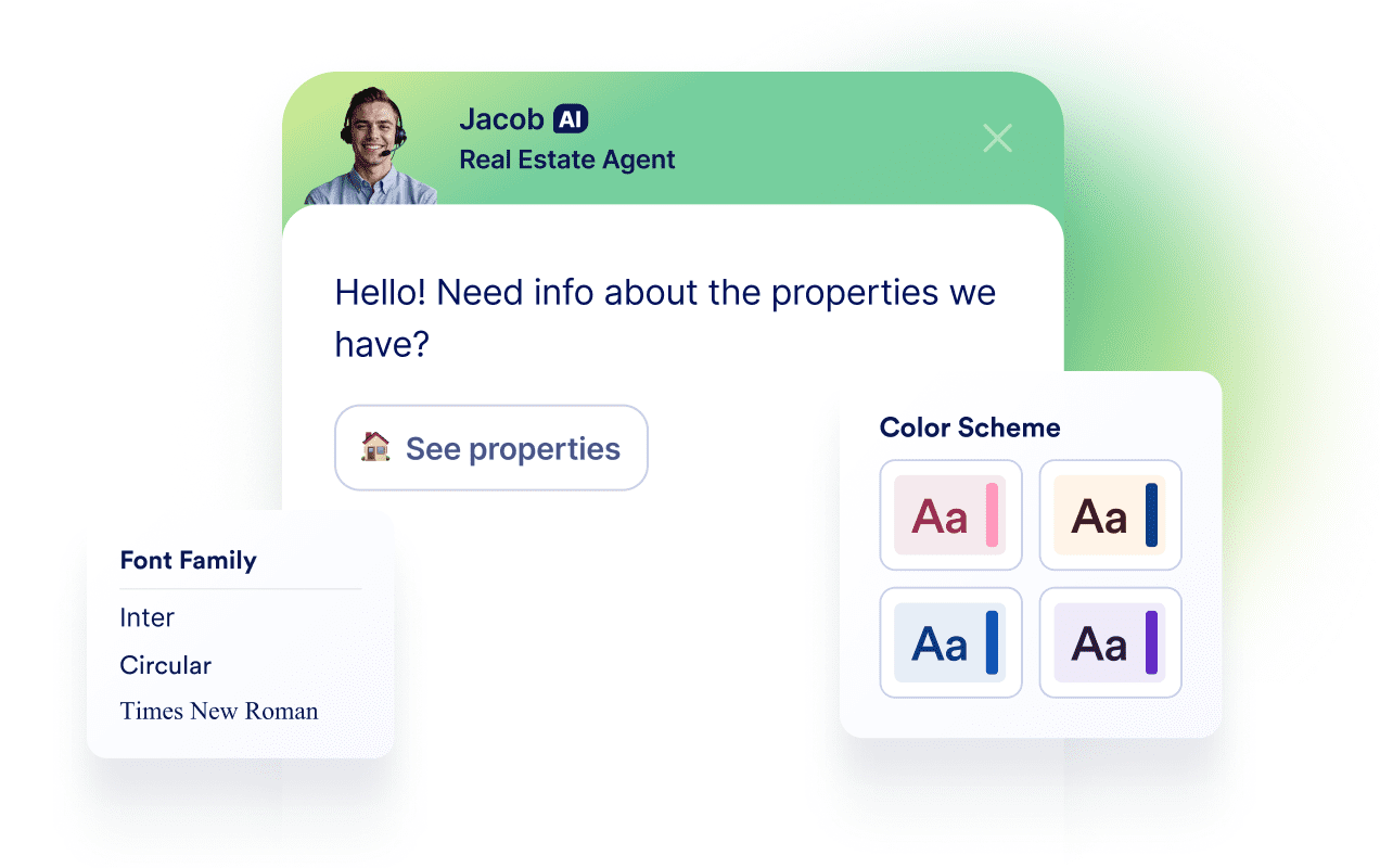 Easy customization for real estate needs