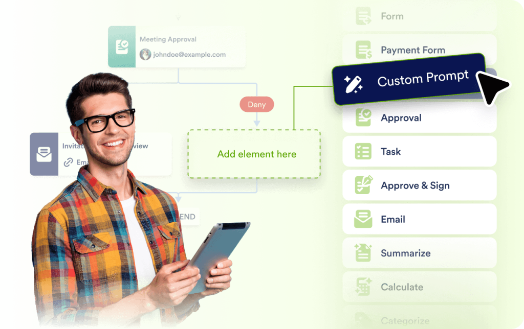 Customize flows to match your needs