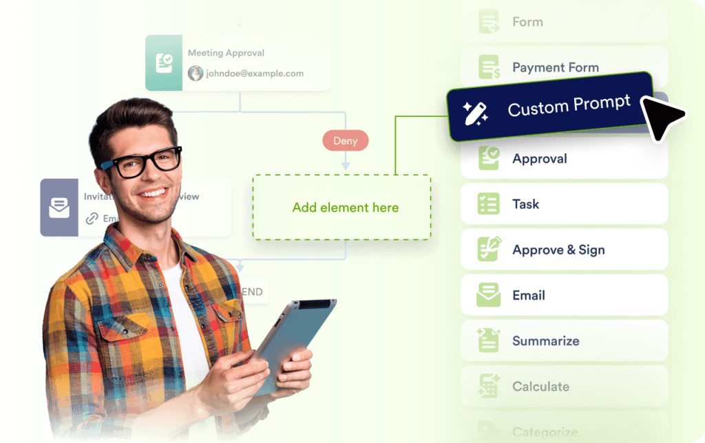 Customize flows to match your needs