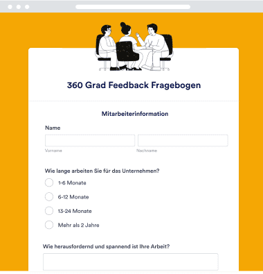 360 Grad Feedback Fragebogen