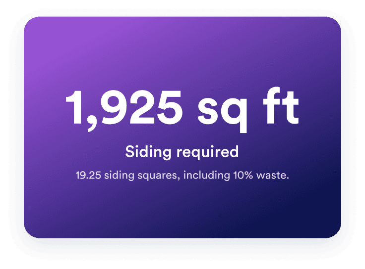Review square footage and squares