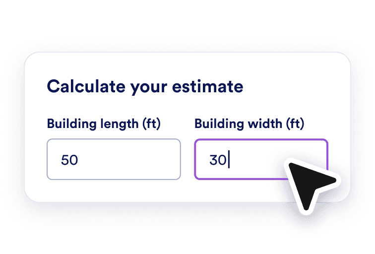 Measure the building footprint