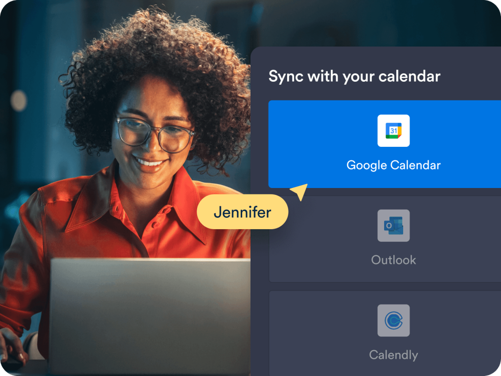 Two-way calendar sync