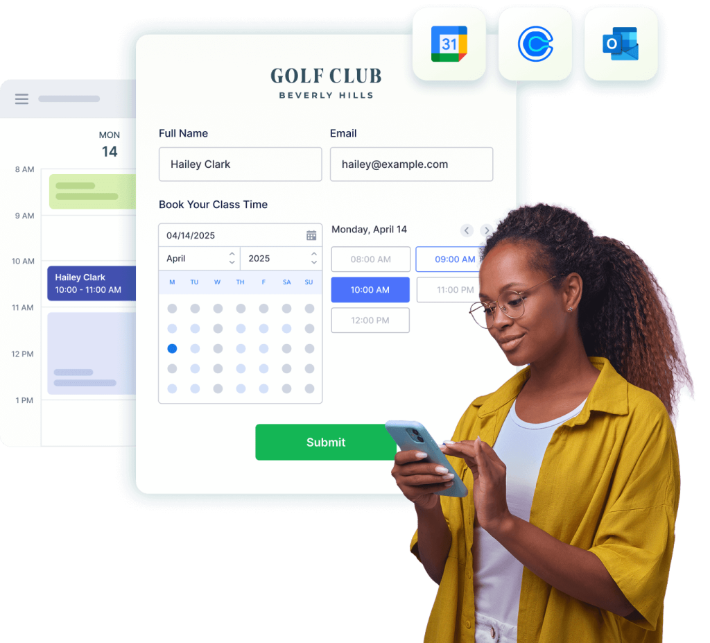 Appointment scheduling software hero