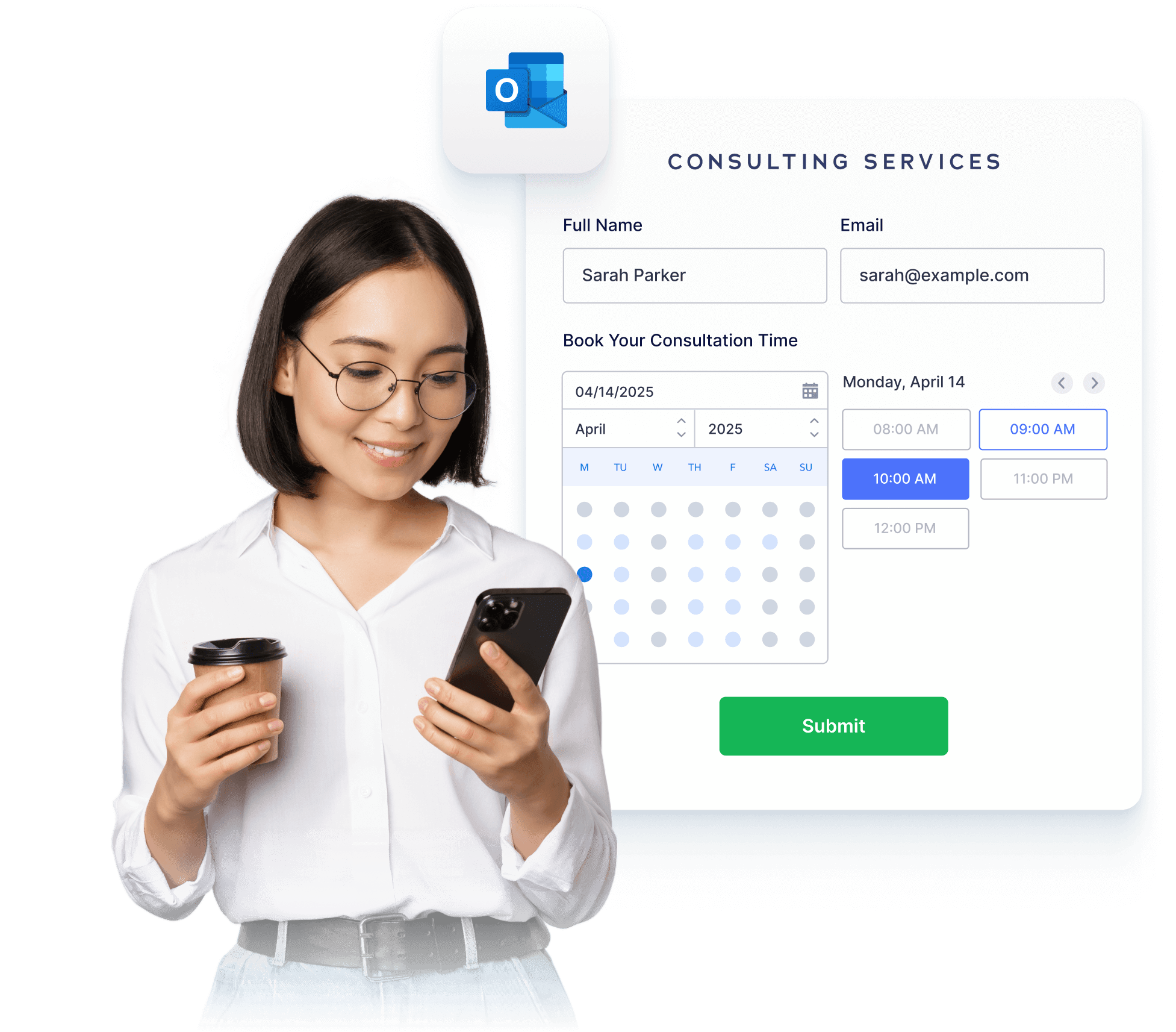 Appointment scheduling software for Microsoft Outlook Calendar hero