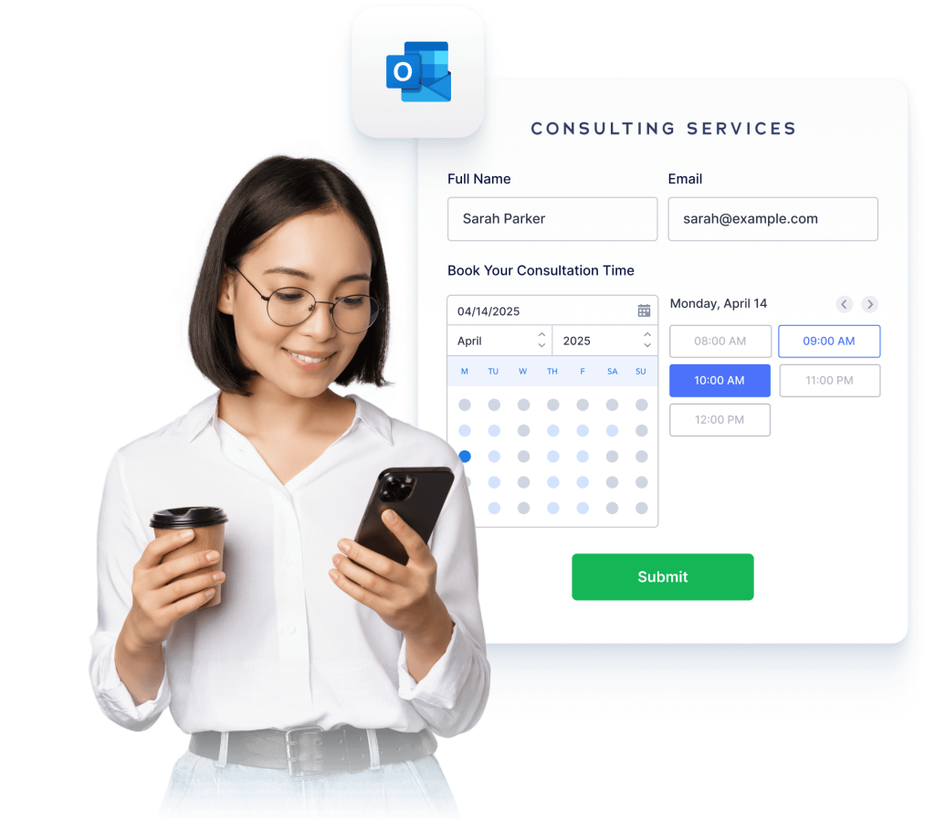 Appointment scheduling software for Microsoft Outlook Calendar hero