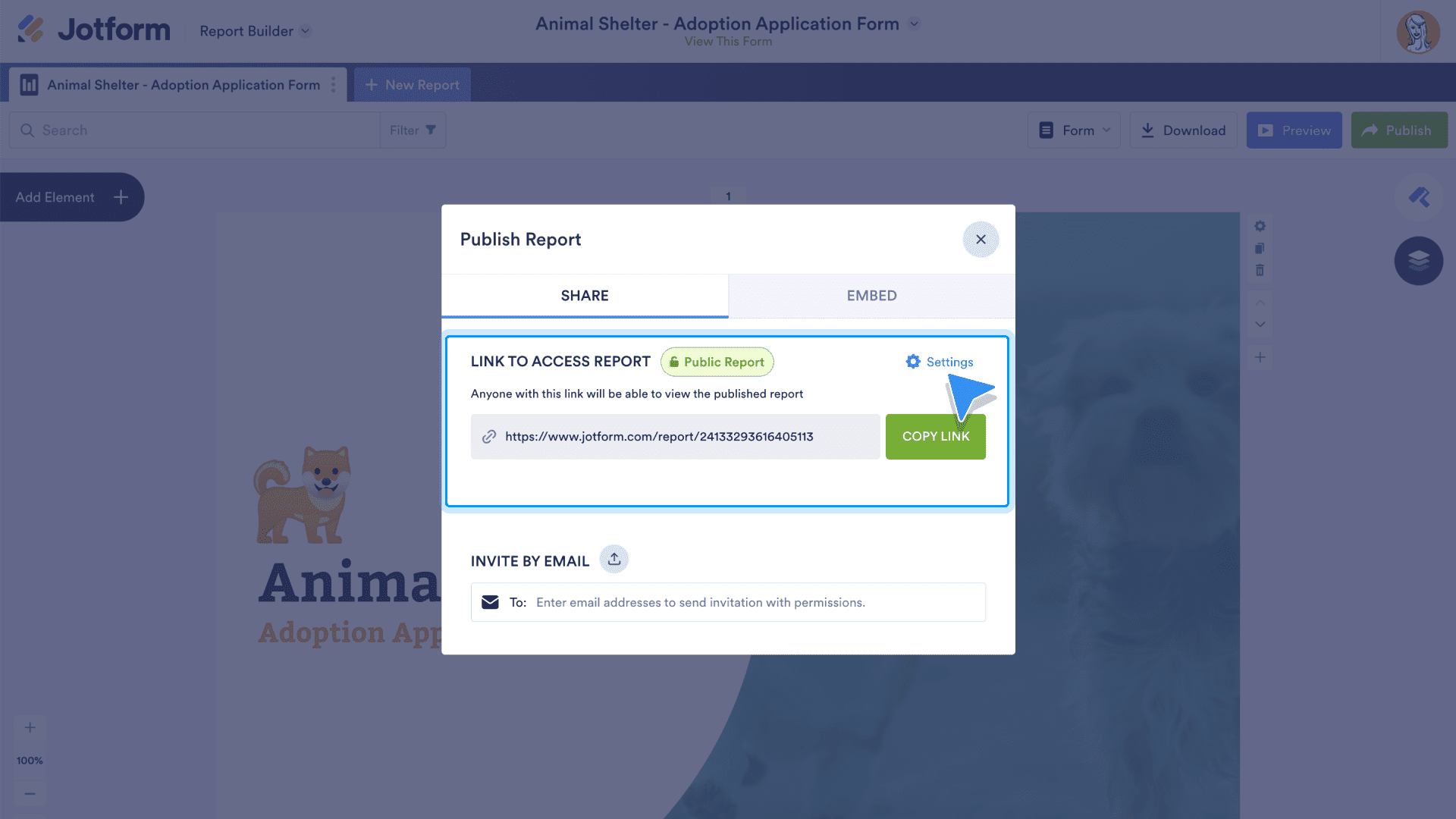 Access Settings